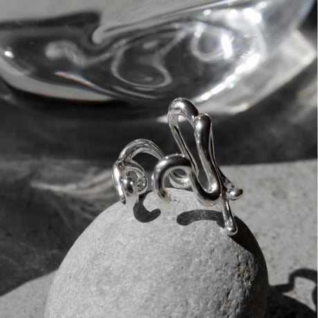norme pulse pinky cuff ring / SV925