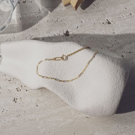 norme third bracelet / SV925＋Gold Plated