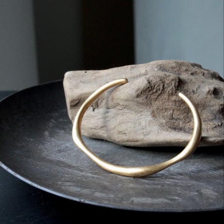 norme dew bangle (Matt) / SV925＋Gold Plated