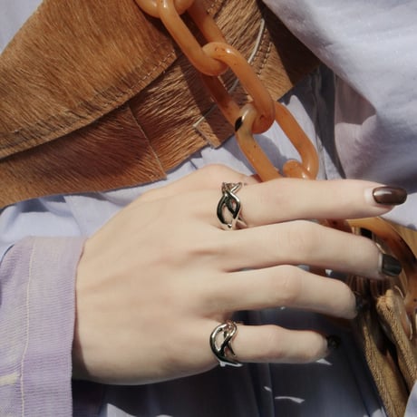 Tribal cuff ring