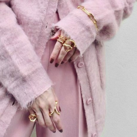 Tangled pinky ring (1P) (one color)
