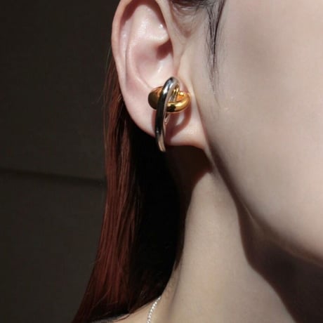 Clarity bit earcuff ring  (mix color)