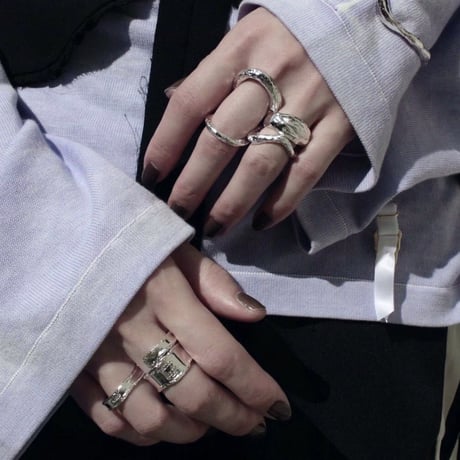 Mud wall earcuff ring [Unisex line]