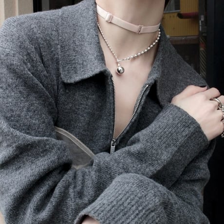 Pome ballchain necklace
