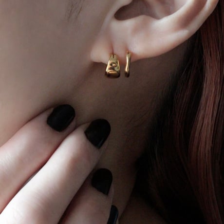 norme dew pierce / SV925＋Gold Plated