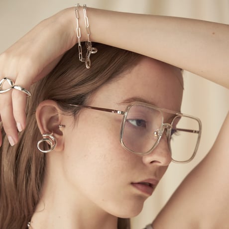 Curve earcuff w ring (one color)