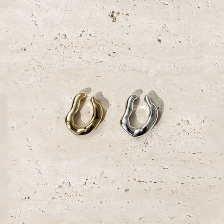 Soft circle earcuff (gloss/1P) (one color)