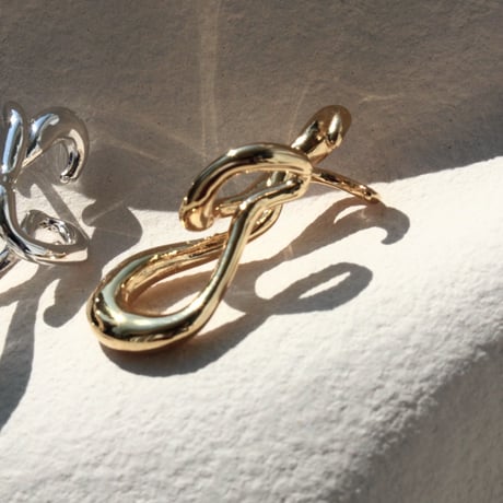Connect loop earcuff (1P) (one color)
