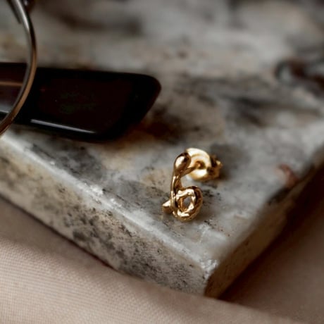 norme numbering pierce (1P) / SV925＋Gold Plated