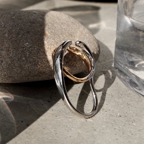 Fibula loop earcuff ring (mix color)