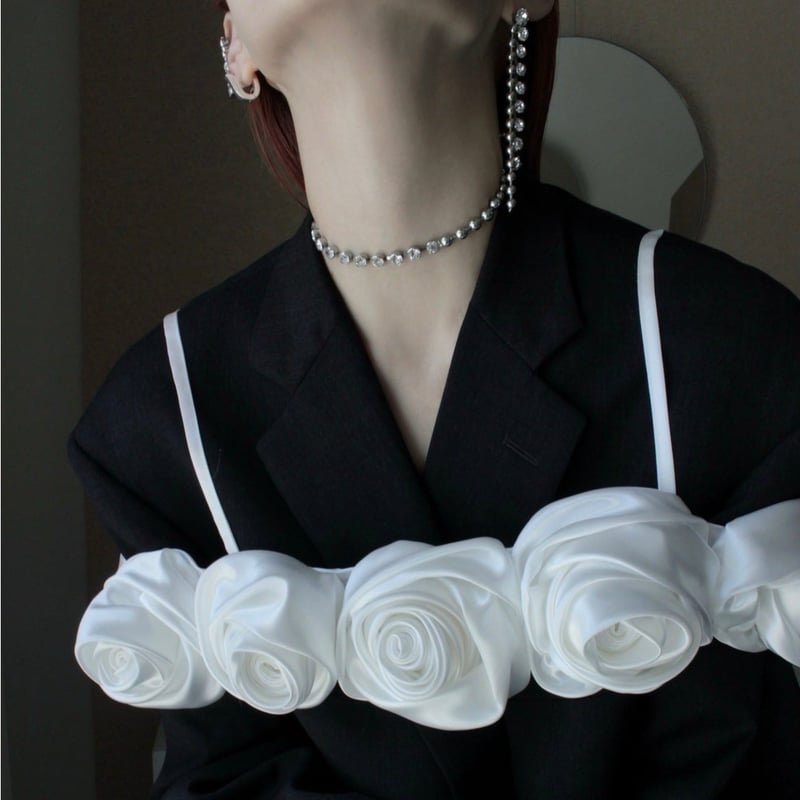 アクセサリー Soierie / Plant pierce (2P) new in … Luz original accessory square button remake