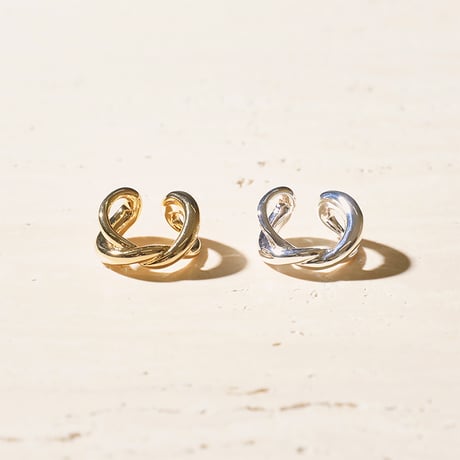 Infinity cuff ring