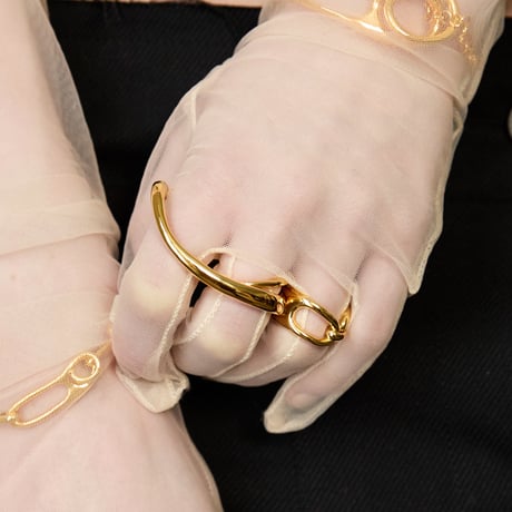 Fibula loop nestle ring (one color)