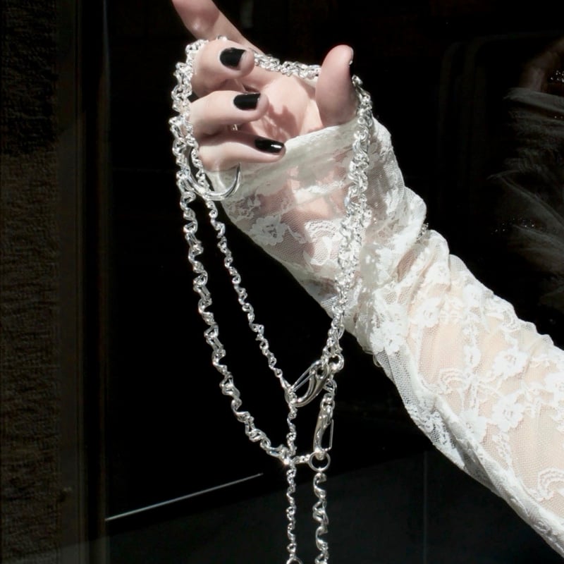 Figue clip slim necklace | Soierie Online Store