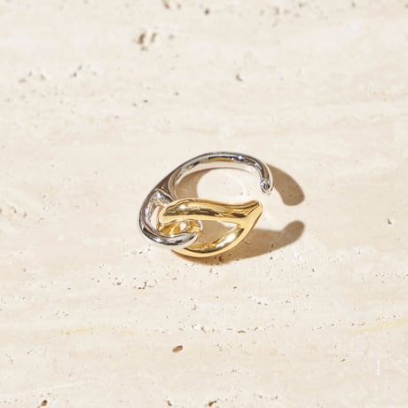 Clarity bit earcuff ring  (mix color)