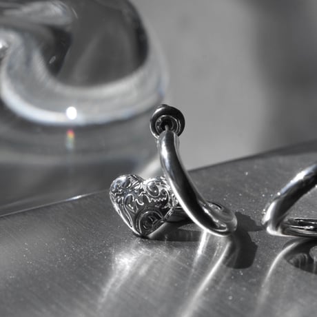 Heart barbell small pierce (one color)