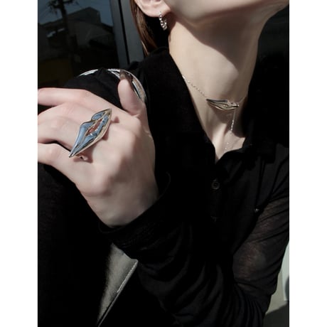 Lip motif w ring【Exclusive item】