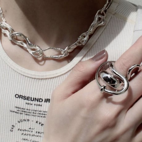 Clay necklace