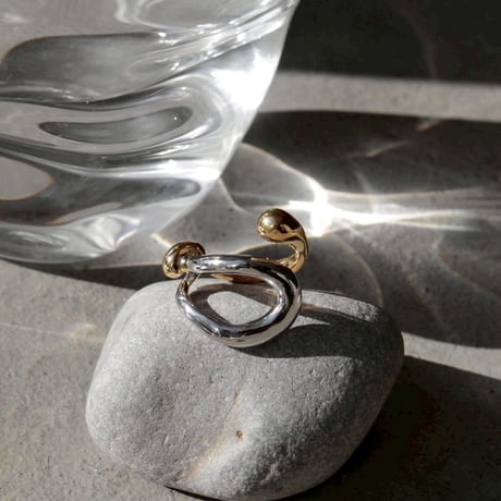 Metal art ring (mix color)