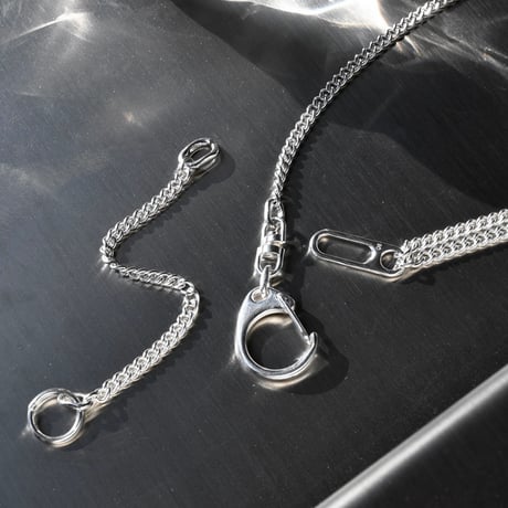 Key motif simple necklace