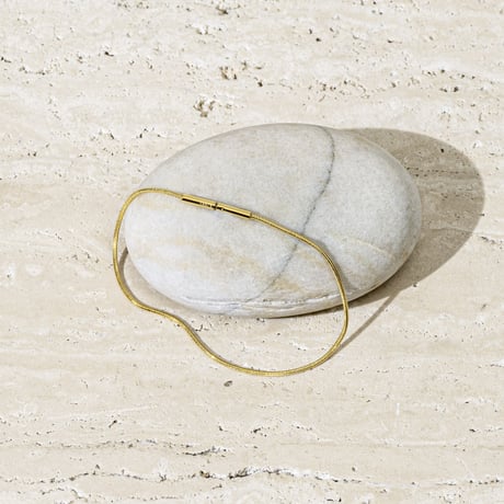 norme cord bracelet / SV925＋Gold Plated