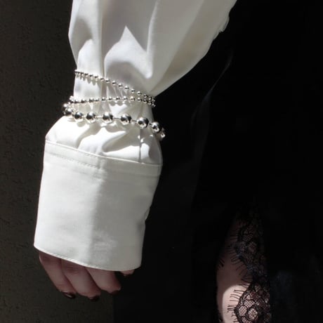 Ball chain hook necklace [Unisex line]
