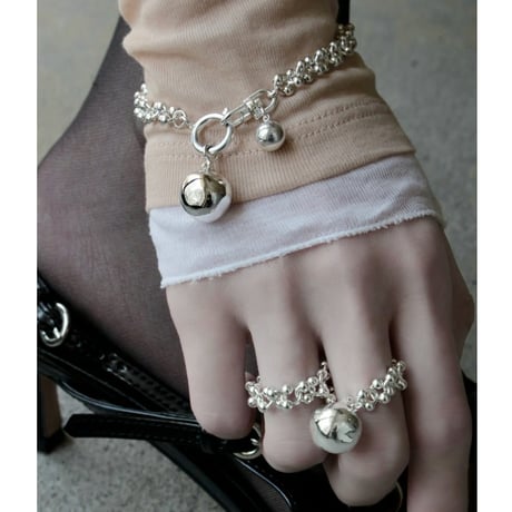 Pome chain bracelet