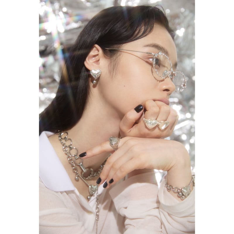 Heart barbell pierce | Soierie Online Store