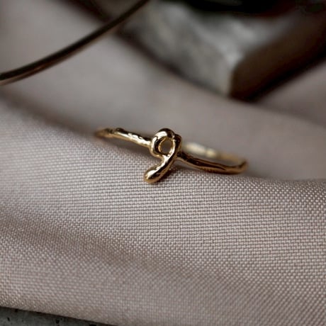 norme numbering ring / SV925＋Gold Plated