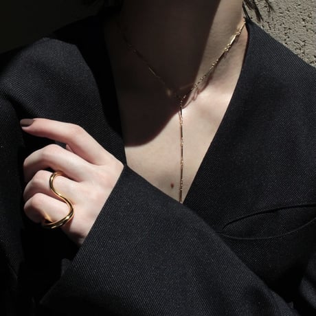 Eight loop ring (1P) (one color)