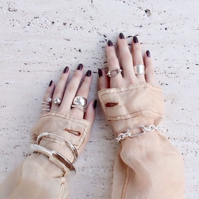 ソワリー  クリップブレスレット Clip large bracelet | Soierie Online Store