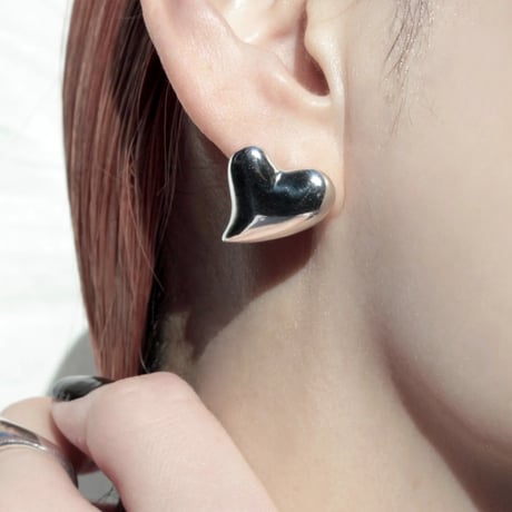 Heart pierce / Silver【Silver 925 product】
