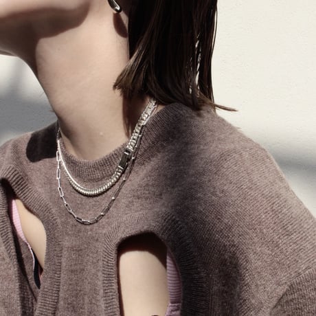 norme long frame necklace (Women's) / SV925