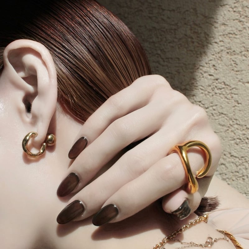 Art screw pierce / Small (2P) | Soierie Online