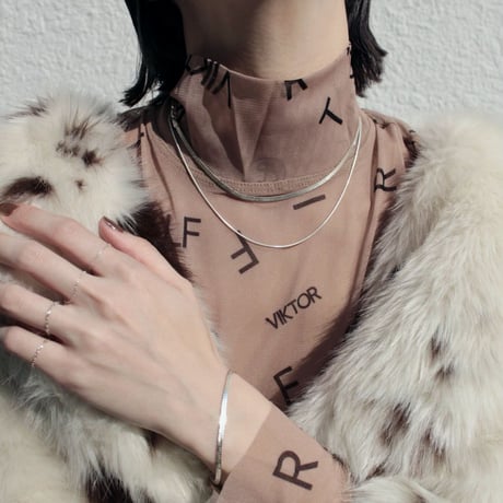 norme cord necklace / SV925