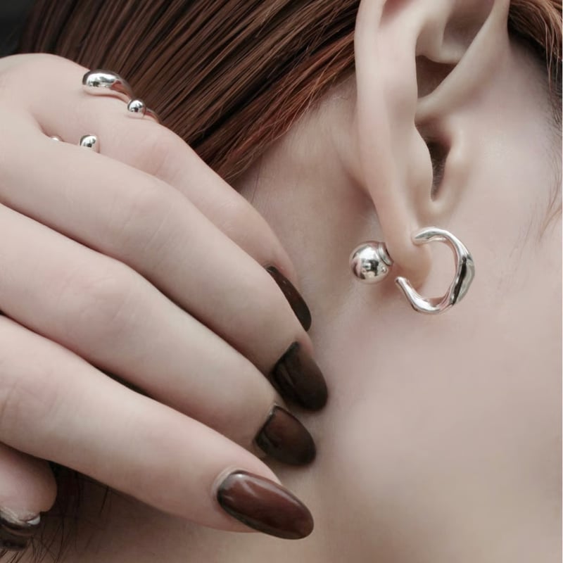 Art screw pierce / Small (2P) | Soierie Online