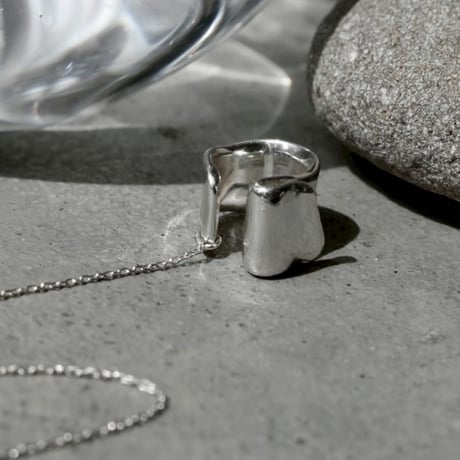 norme playing chain earcuff / SV925