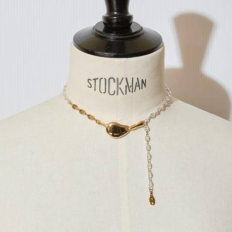 Kinetic art necklace