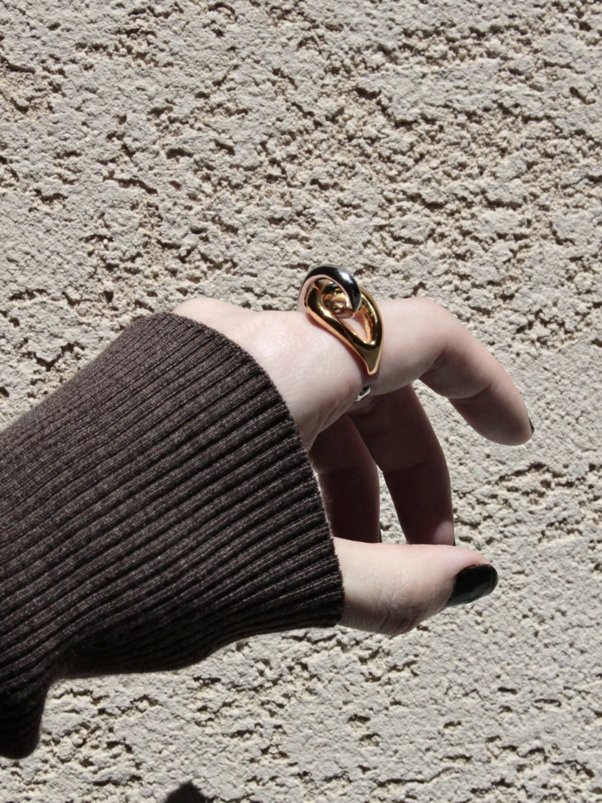 Clarity bit earcuff ring (mix color) | Soierie...
