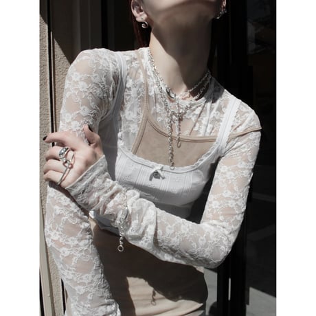 Figue clip slim necklace