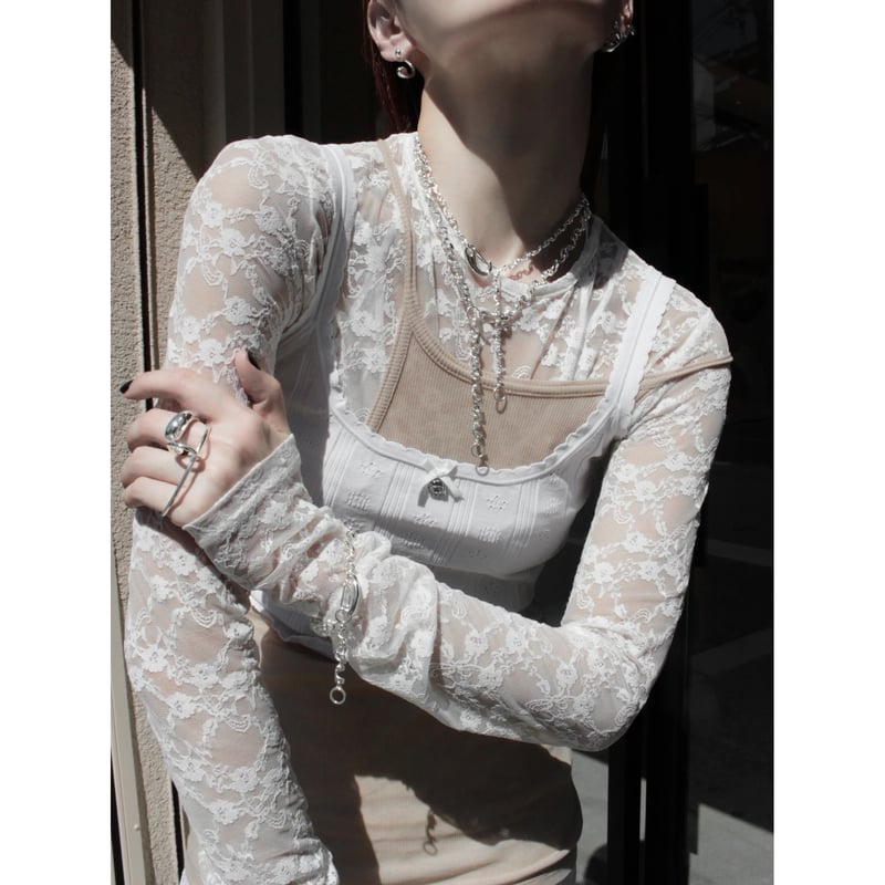 アクセサリー Figue clip slim necklace Figue clip slim necklace | Soierie Online Store