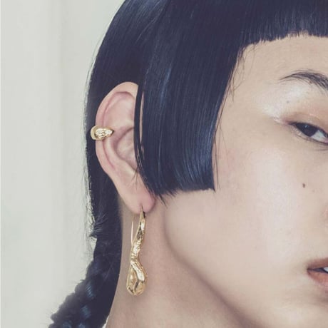 Texture metal earcuff (1P)