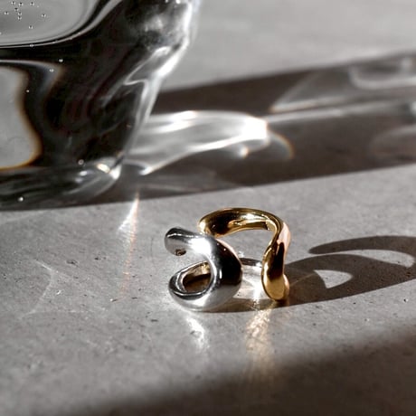 Visions pinky cuff ring (mix color)