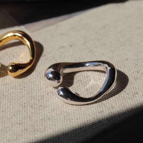 Clarity earcuff ring (one color)