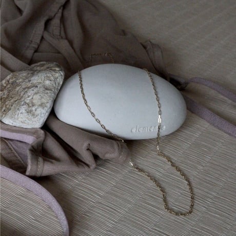 norme necklace (Bold) / K10