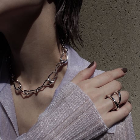 Connect loop earcuff ring (one color)
