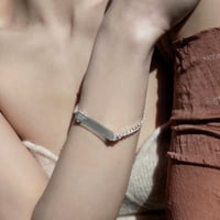 norme ID Plate bracelet (men's) / SV925