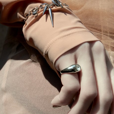 Dark metal ring