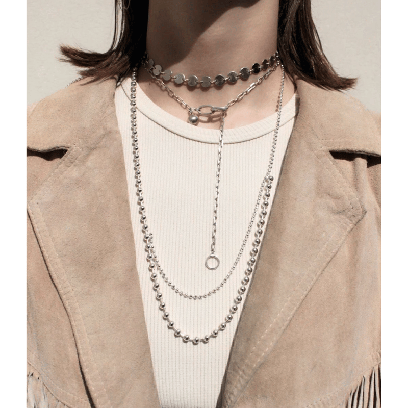 soierie ネックレス Soierie（ソワリー） ネックレス 「Soierie/ソワリー」Pome ballchain