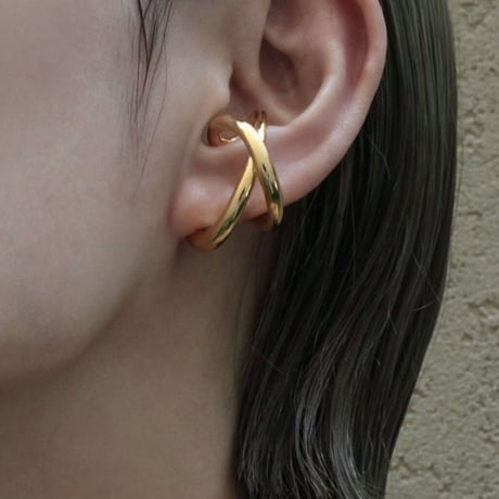Connect loop earcuff ring (one color)